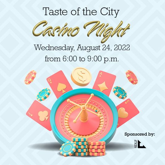 Taste of the City casino night fundraiser image